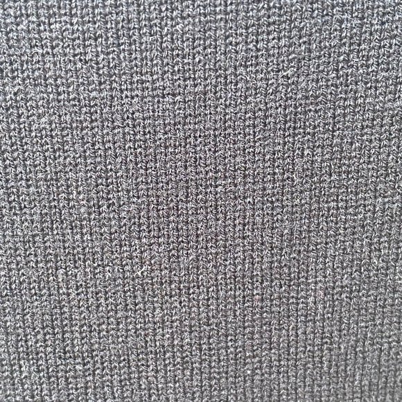 Ann Taylor Dress Black Knit Sleeveless Scoop Neck Size M Scalloped Hem NWT $129 - Picture 11 of 12